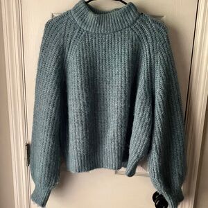 Universal Thread Teal Women's Turtleneck Sweater